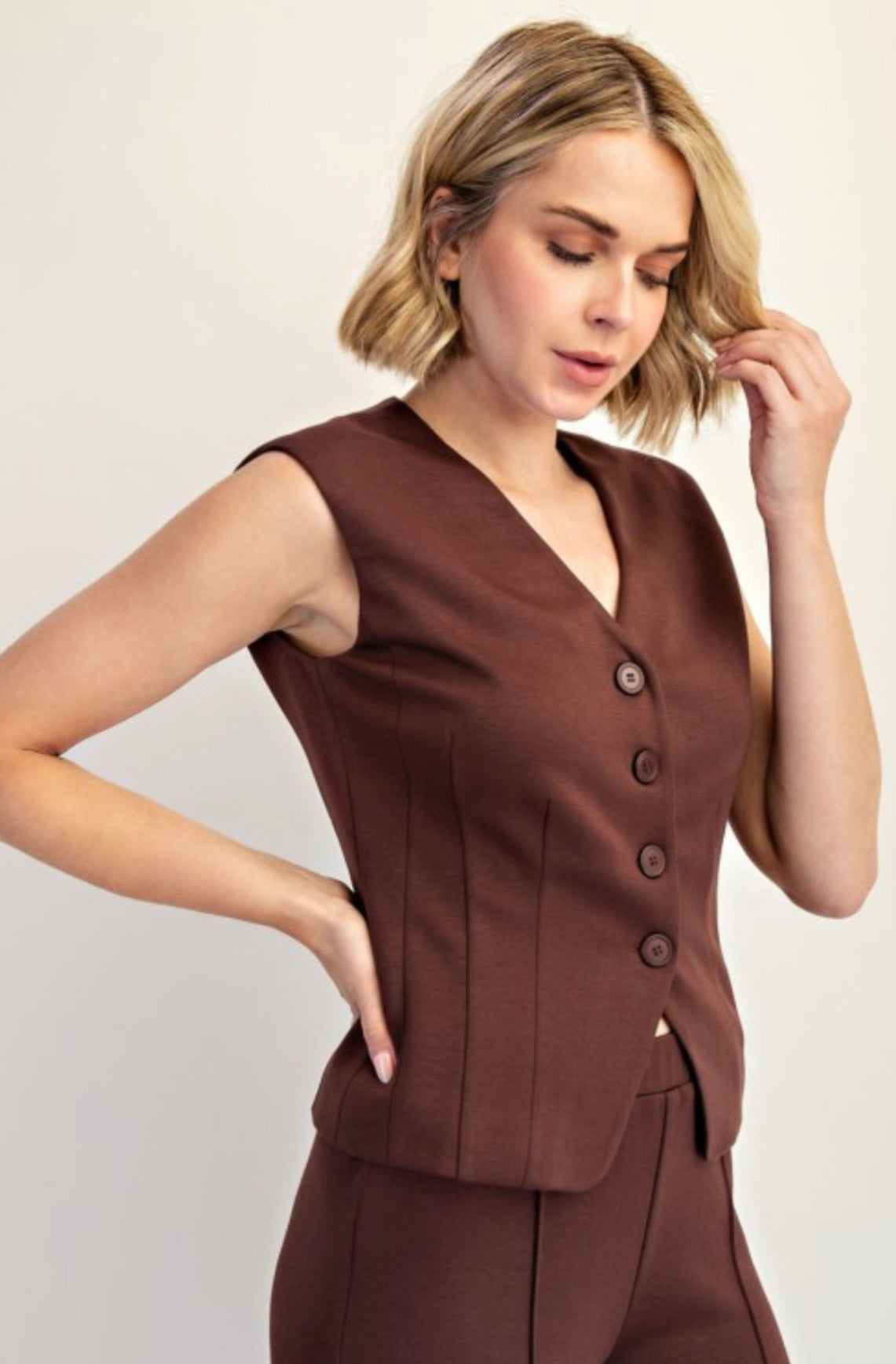 Mocha Muse Vest