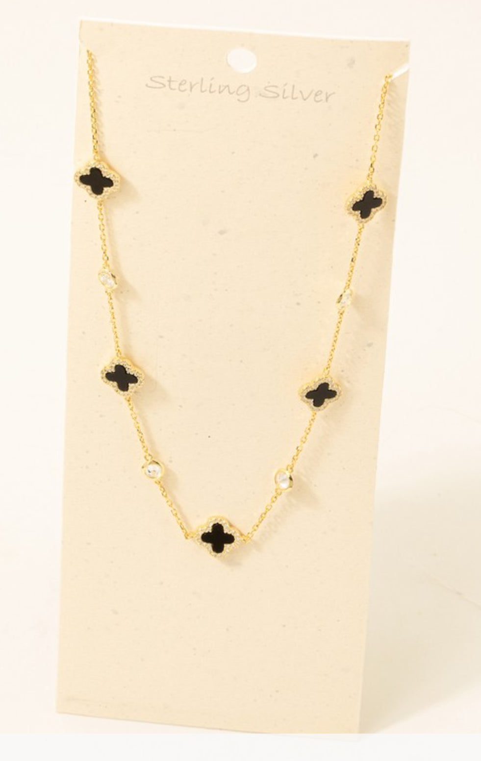 Collar de tréboles múltiples