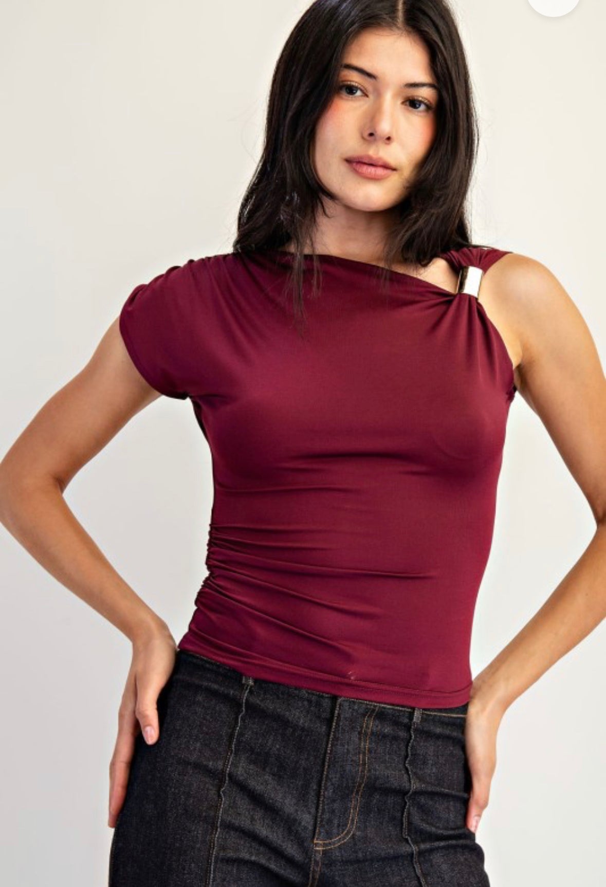 Gold Cut Top