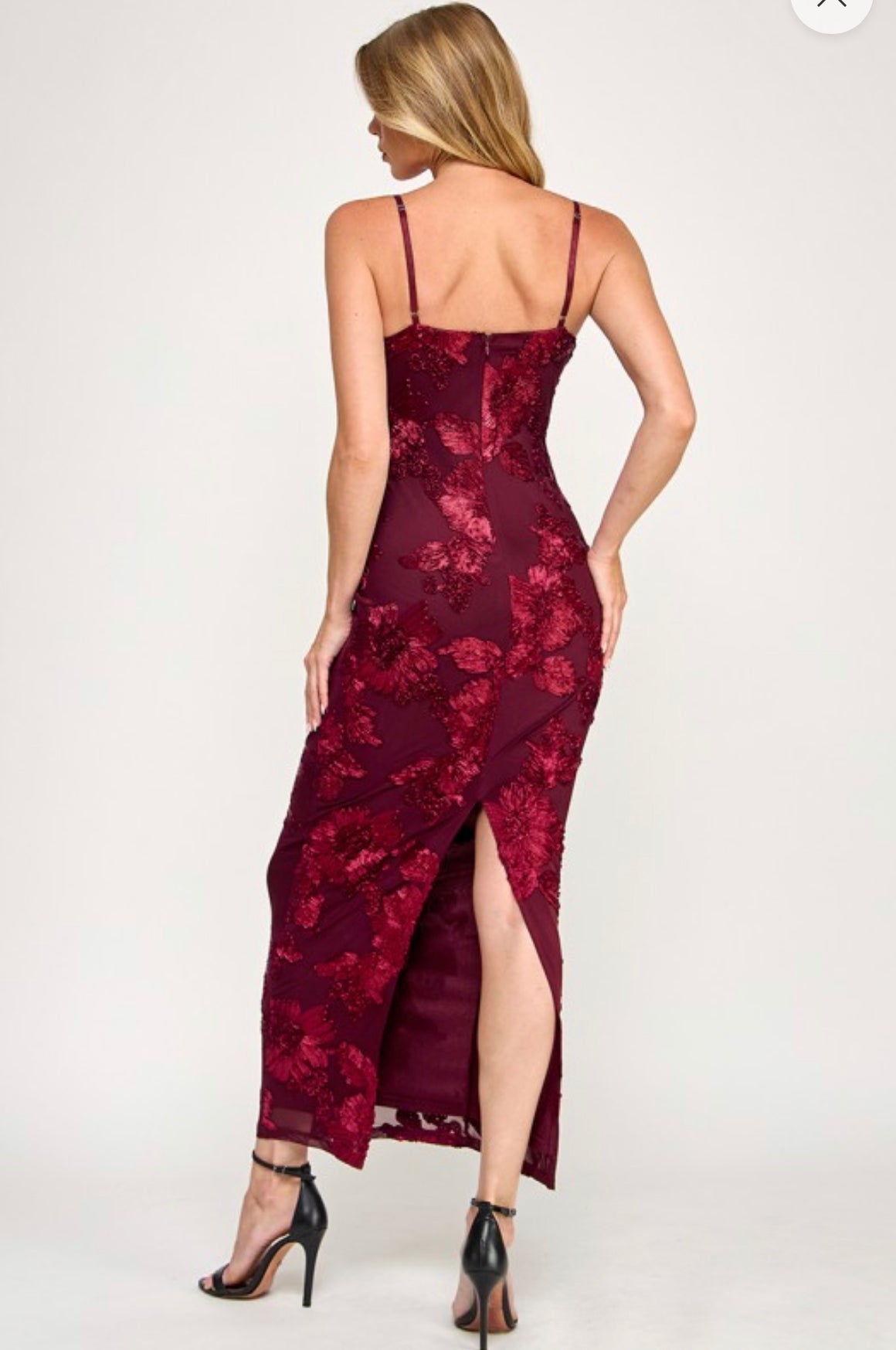 Vivid Bloom Gown
