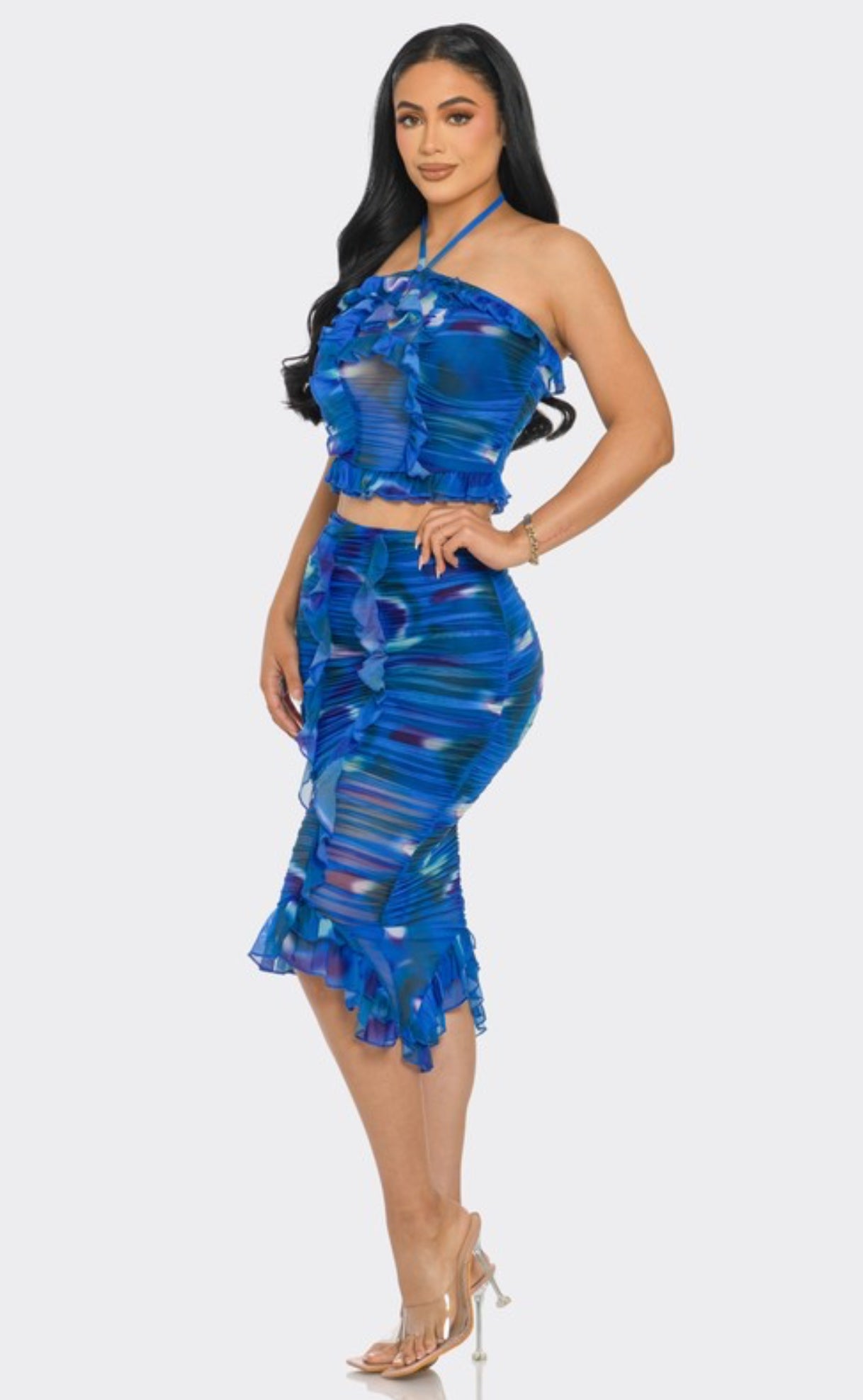Blue Mirage Two Piece