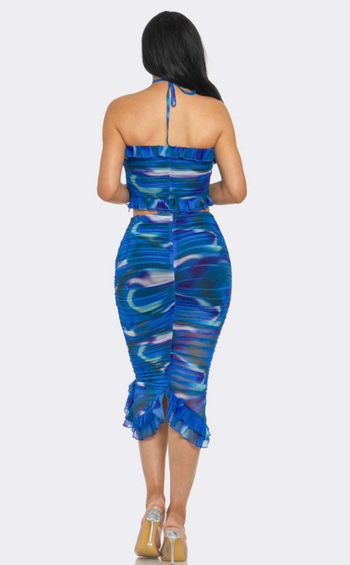 Blue Mirage Two Piece