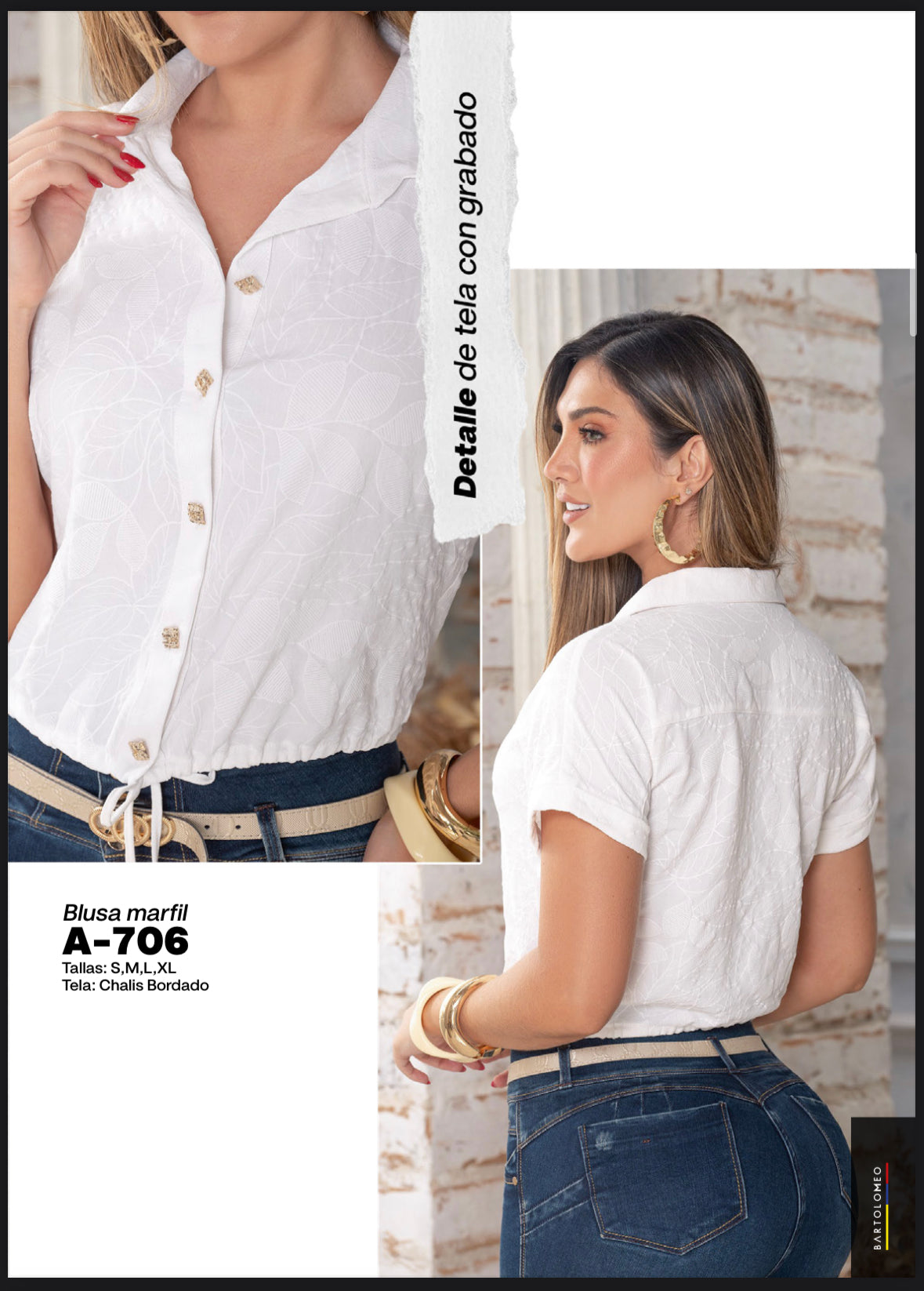 Bartolomeo Blusa A-706