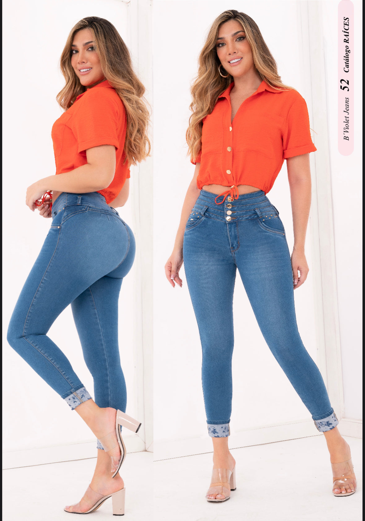 Jean violeta Ref 1687