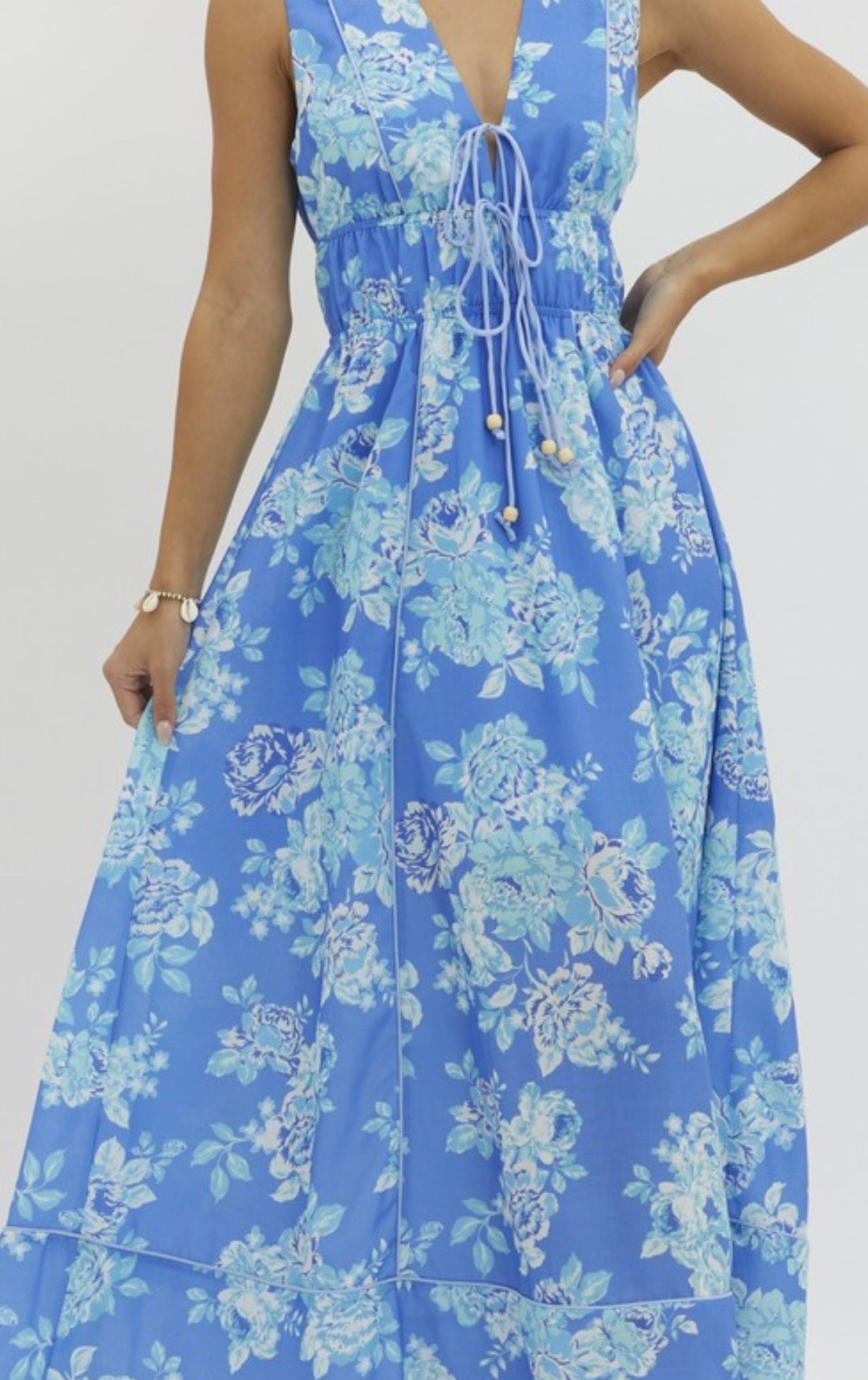 Secret Garden Floral Maxi Dress