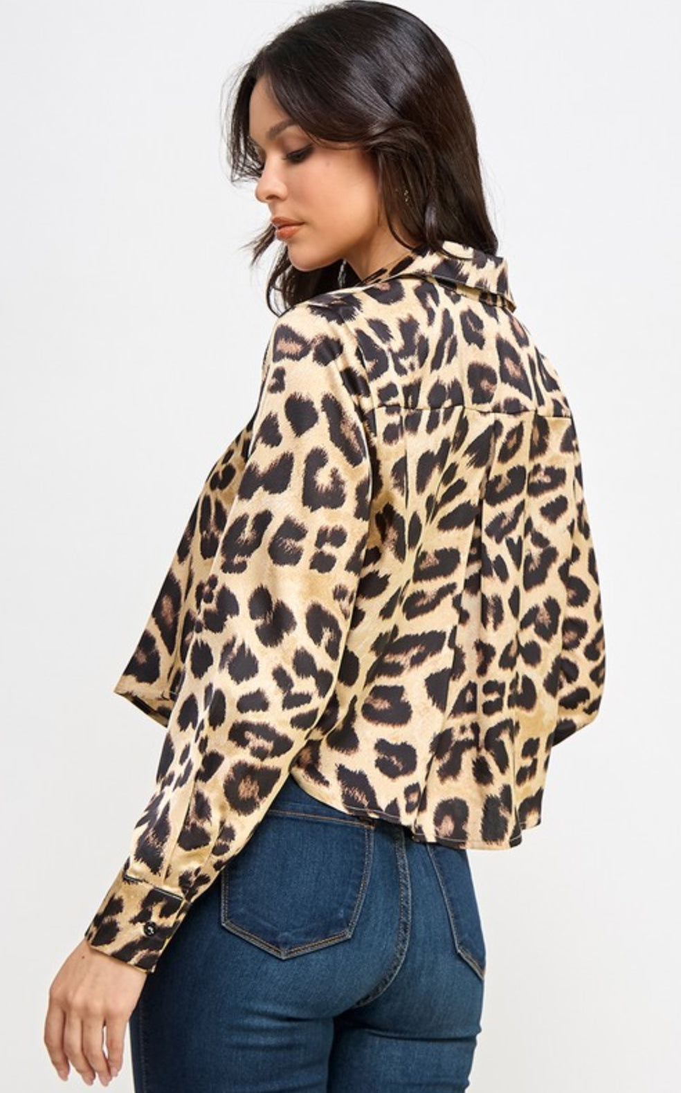 Cheetah On My Mind Top