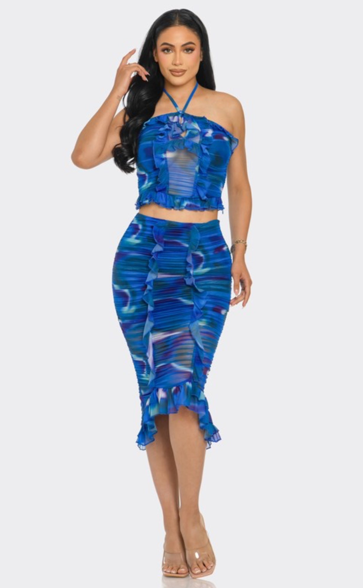 Blue Mirage Two Piece