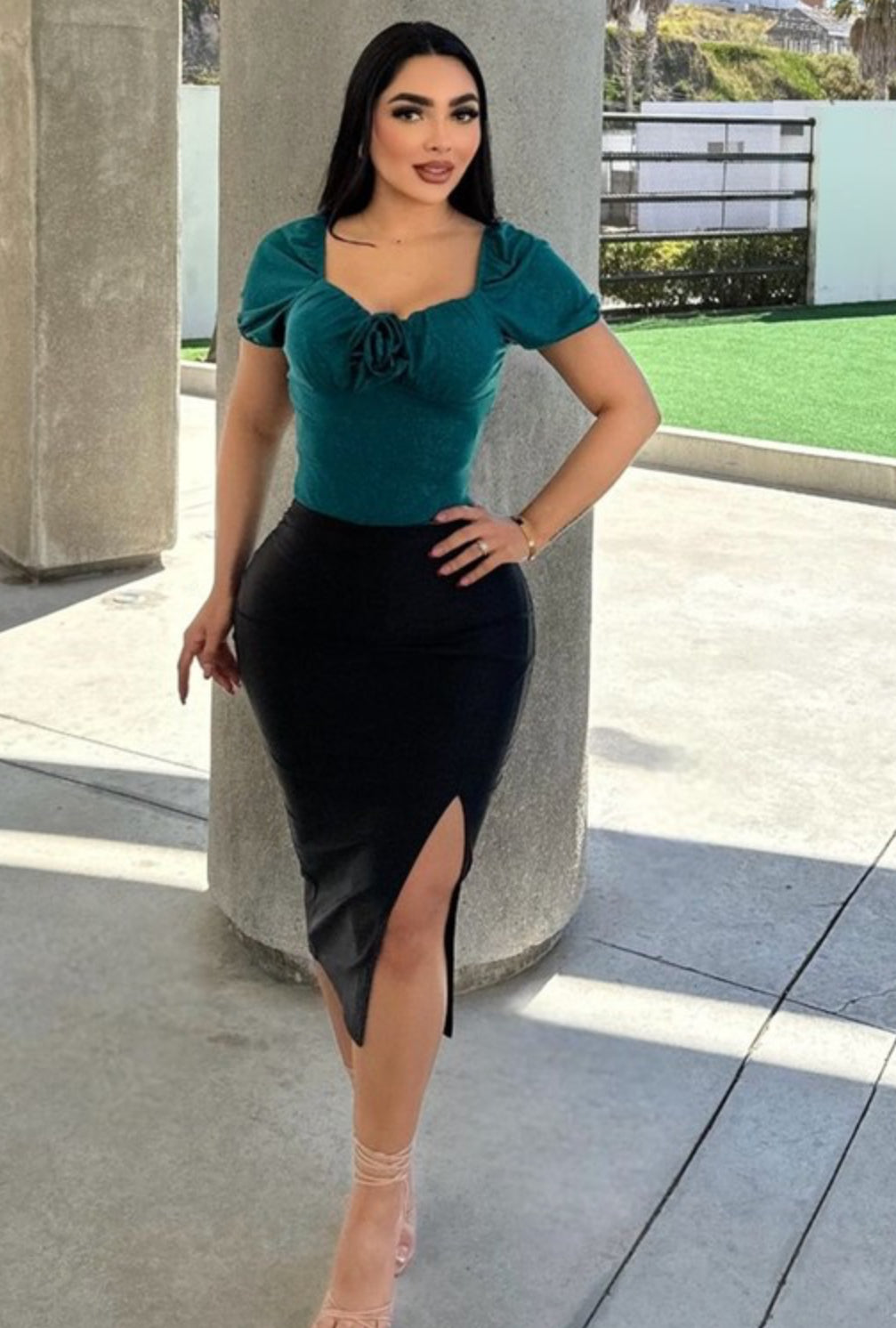 Hermosa falda de verano