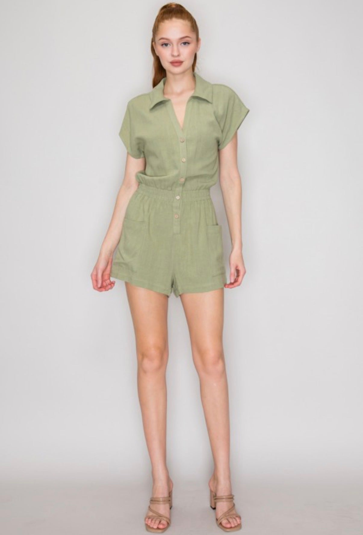Chic Utility Romper