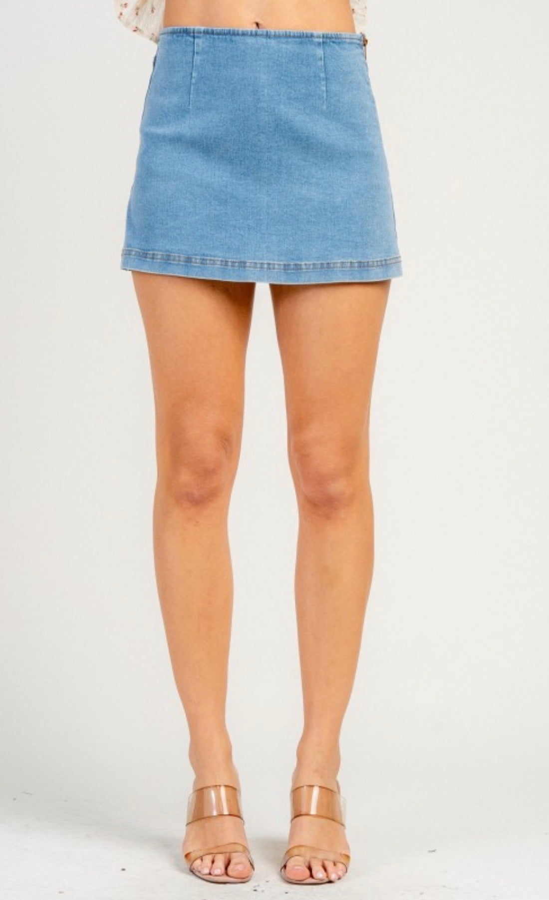 The Outlaw Denim Skort