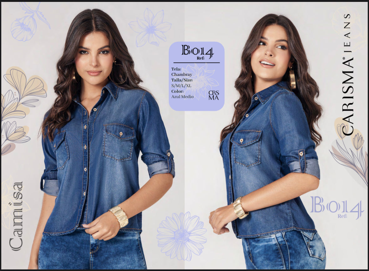 Blusa Carisma Ref B014 y B018