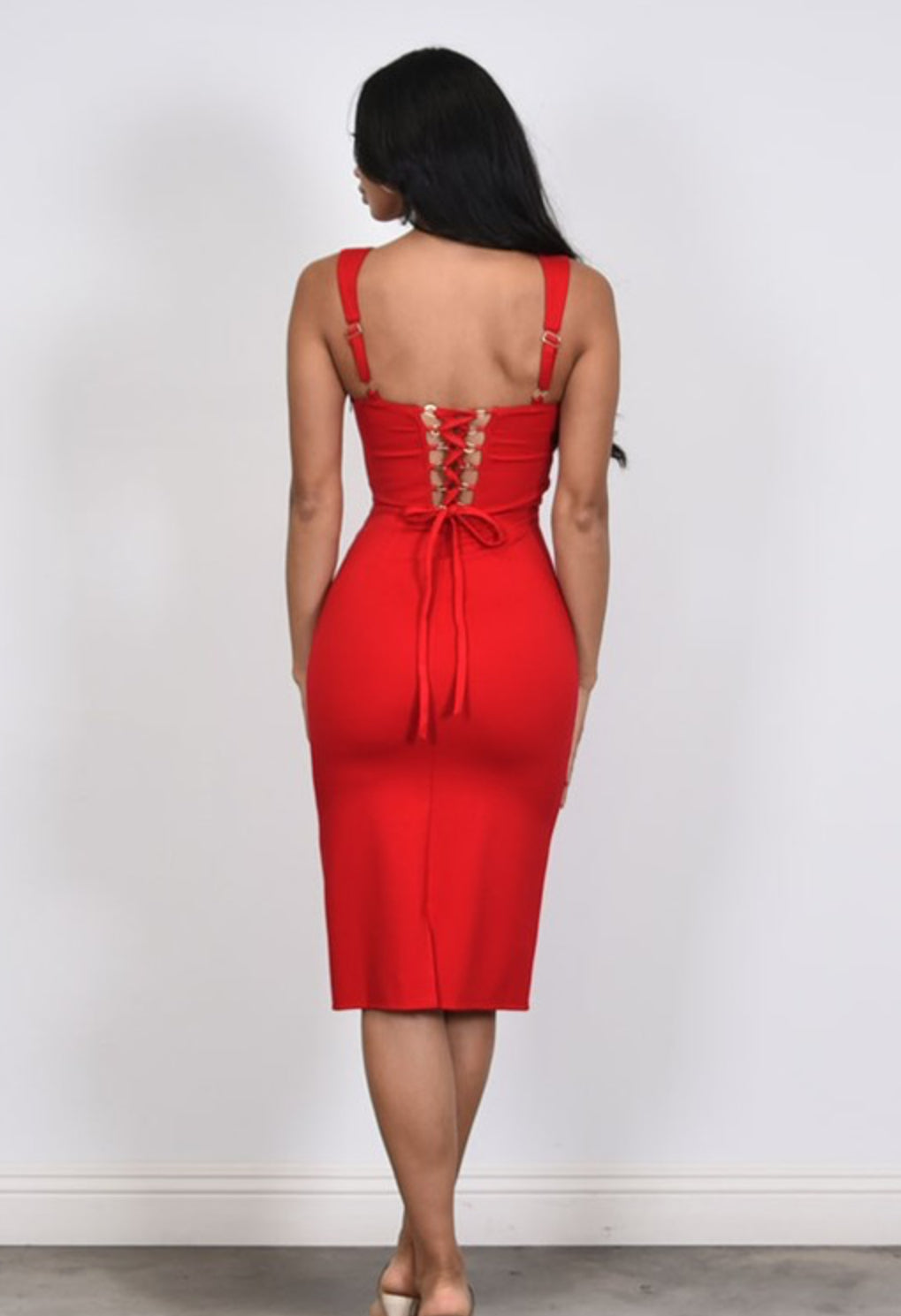 Feeling Lovely Midi Dress