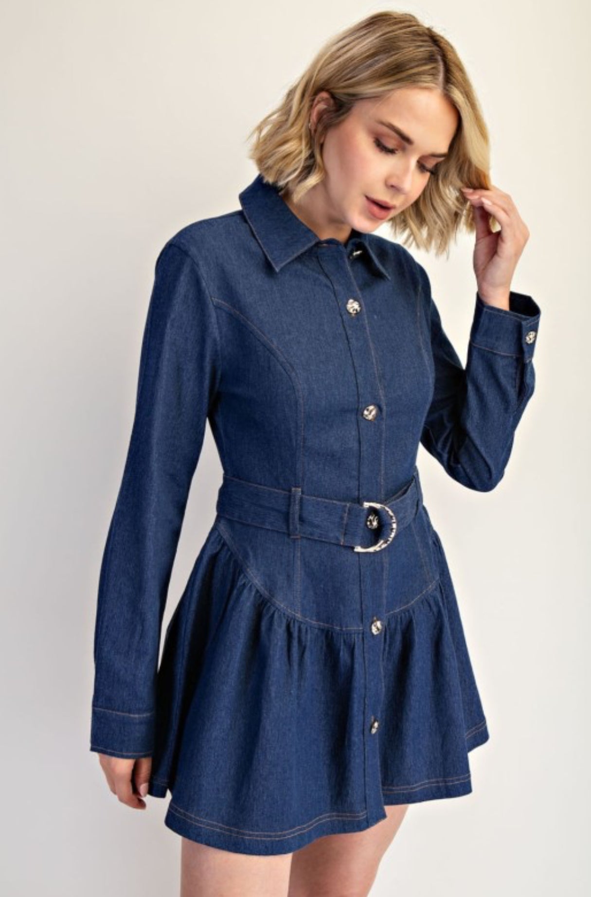 The Jeanette Denim Dress