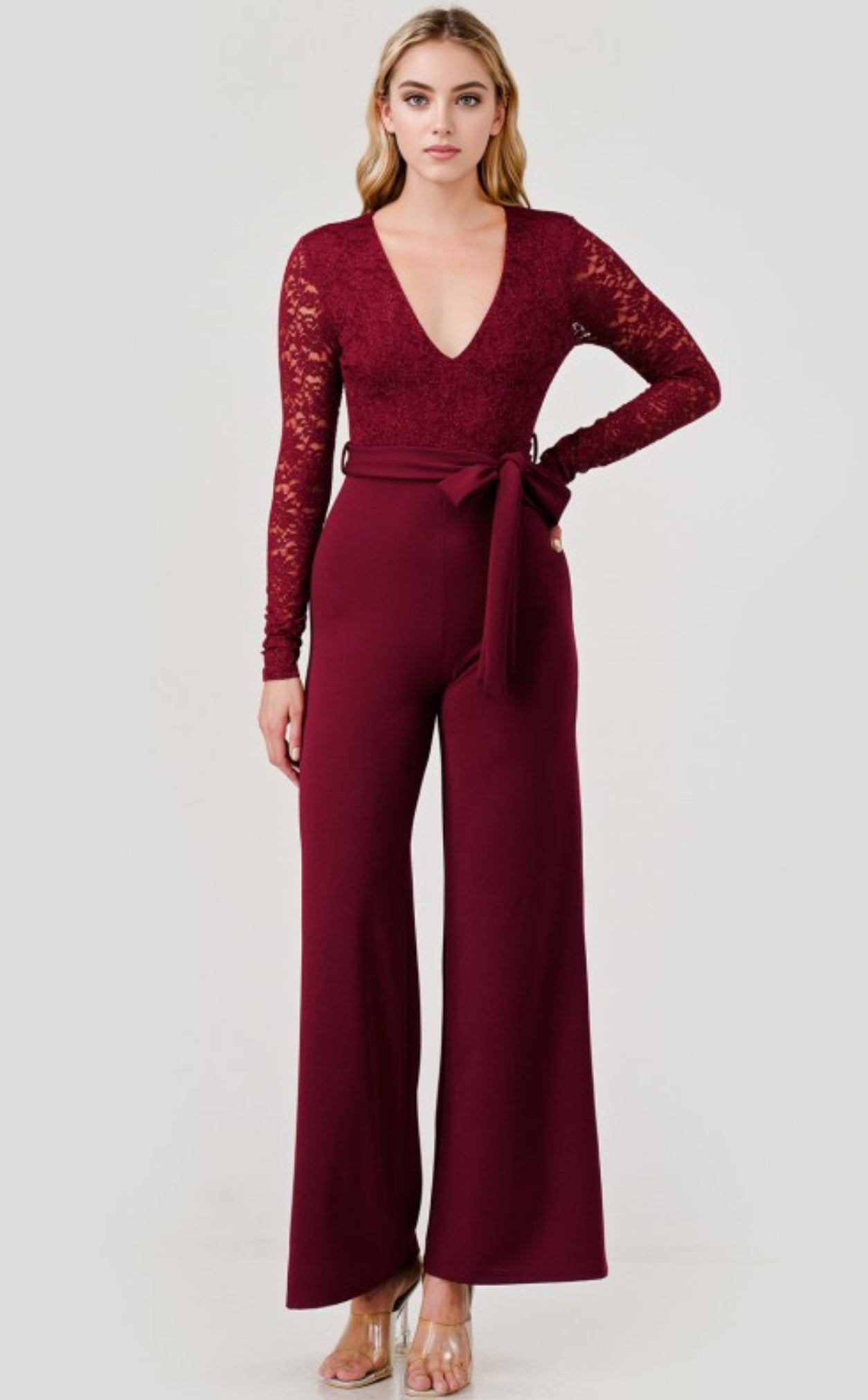 La Vie En Rouge Jumpsuit