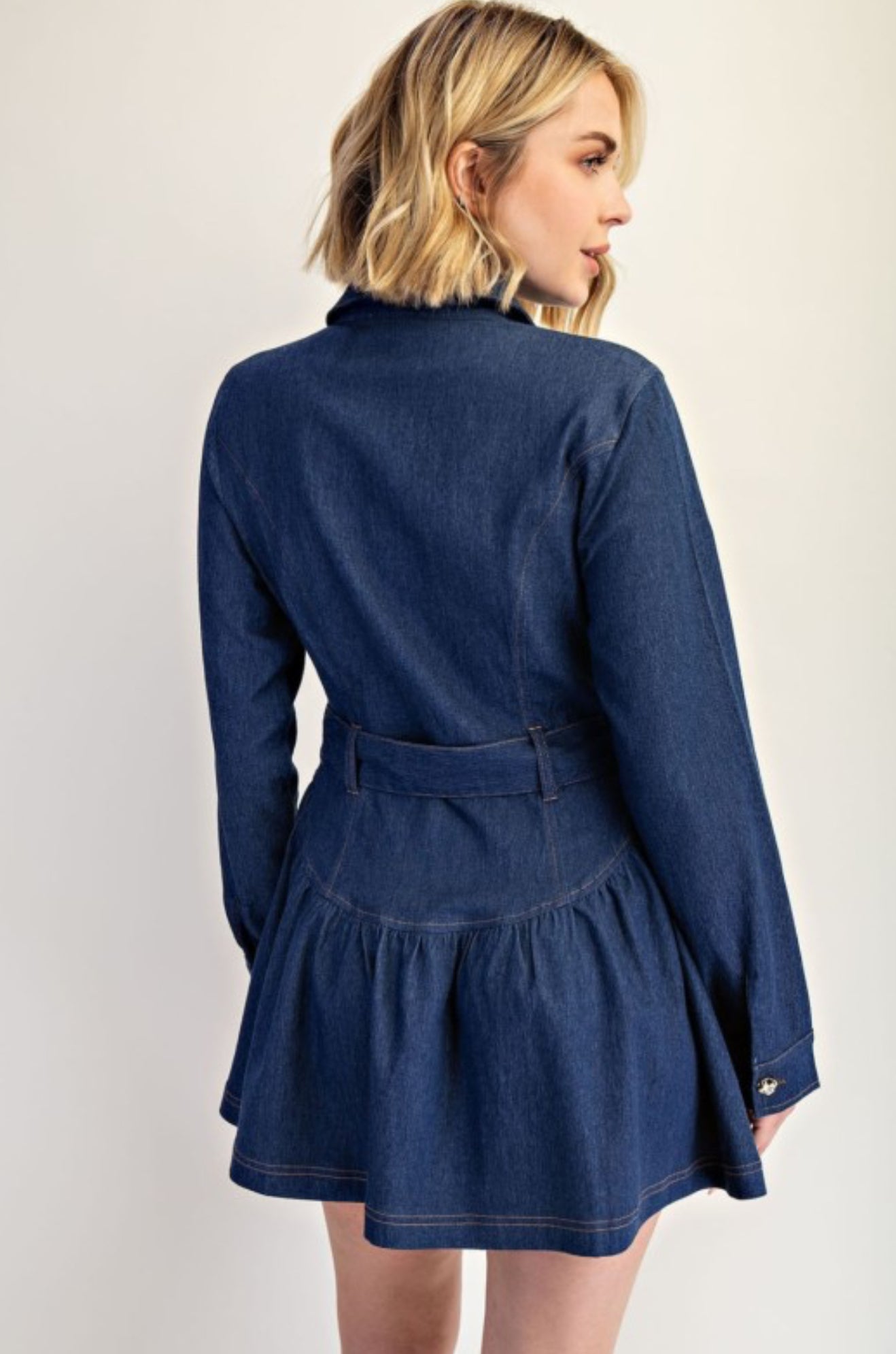 The Jeanette Denim Dress