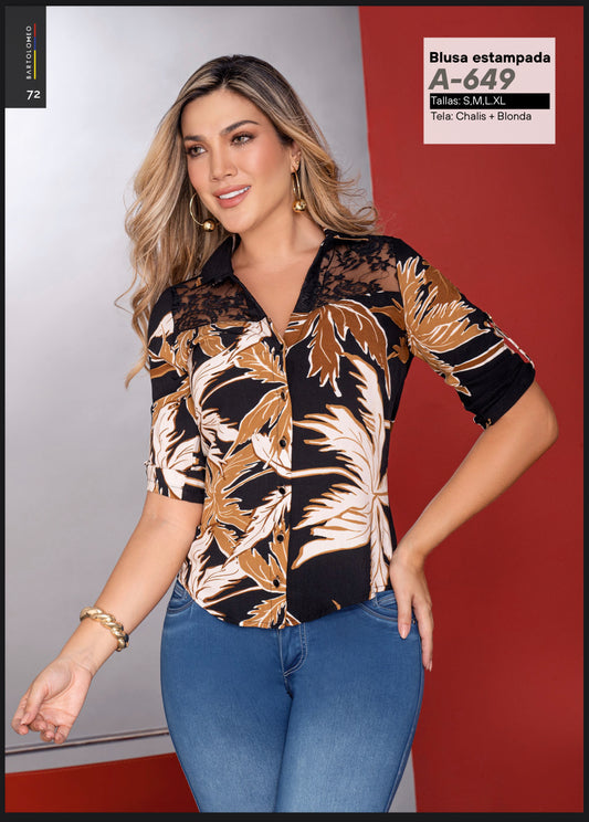 Bartolomeo Blusa A-649