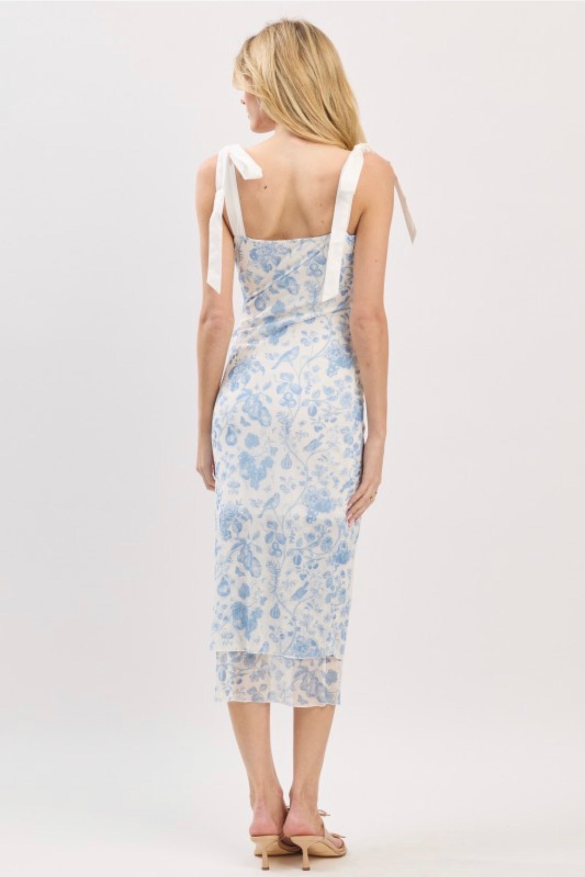 Daisy Blue Maxi Dress