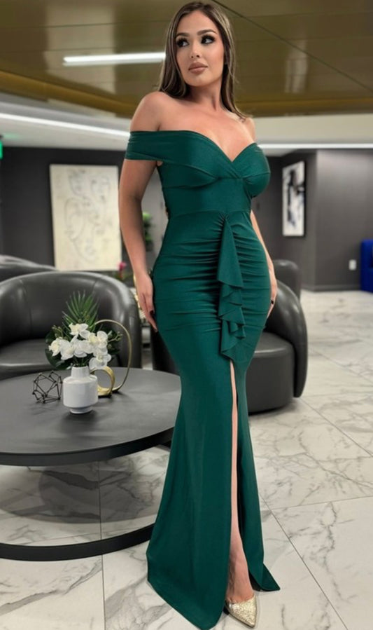 Emerald Enchantress Gown
