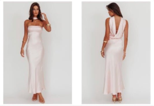 Blush Serenade Maxi Dress