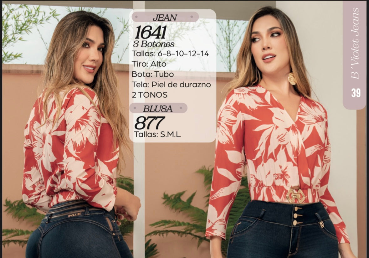 Bviolet Blusa 877