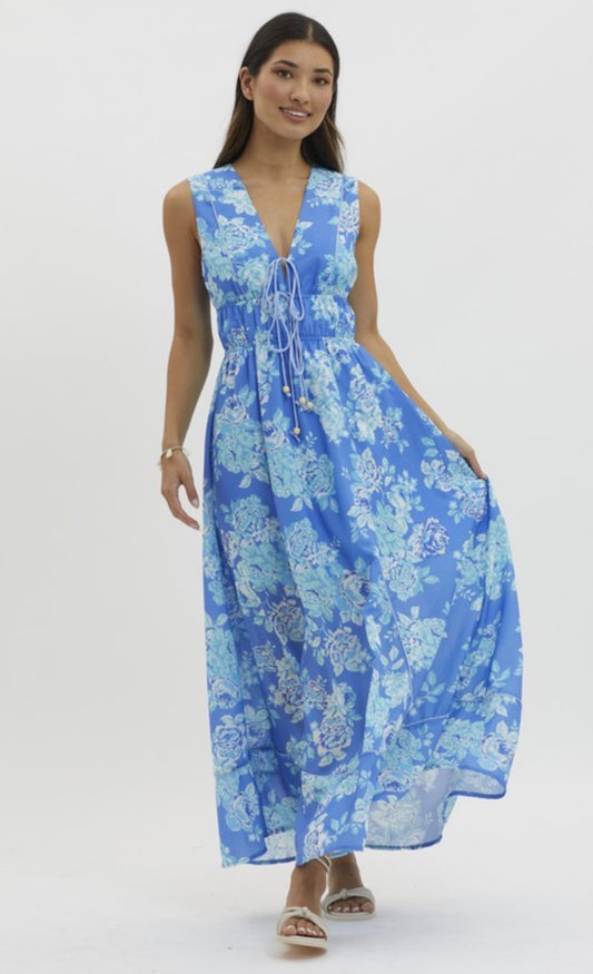 Secret Garden Floral Maxi Dress