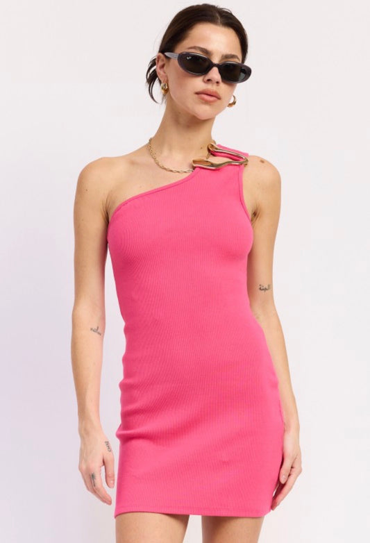 Fuschia Fever Mini Dress