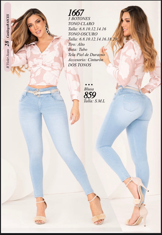 Bviolet Jean Ref 1667