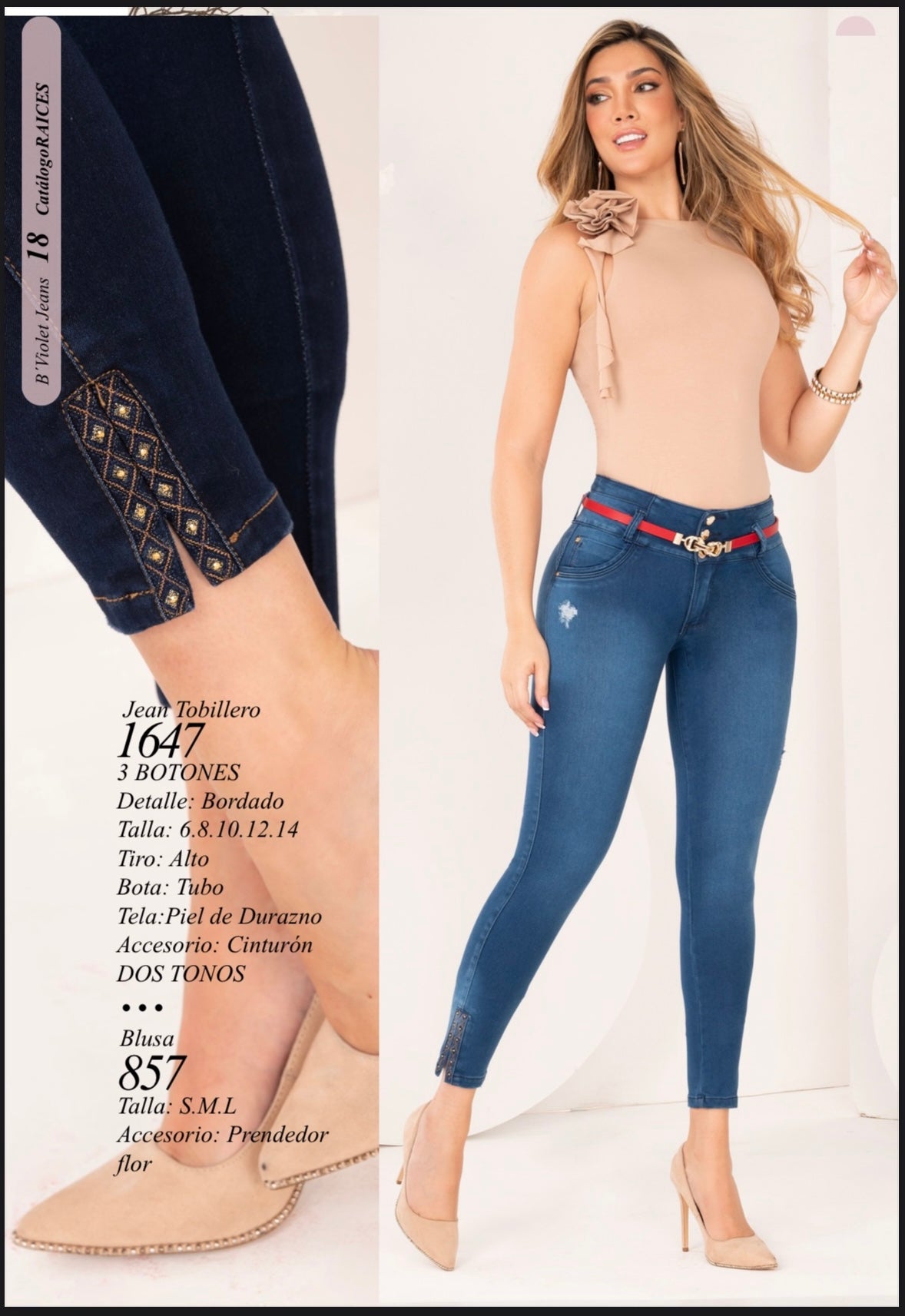 Bviolet Jean Ref 1647