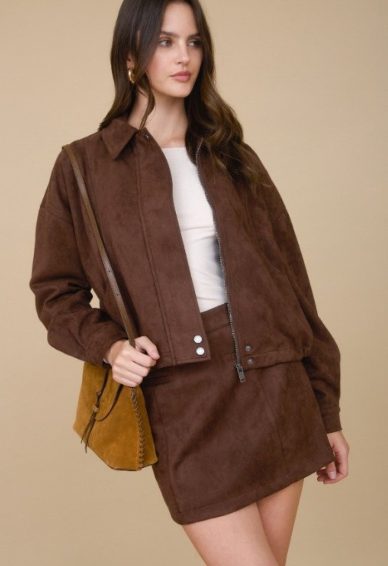 Sierra Suede Mini Skirt