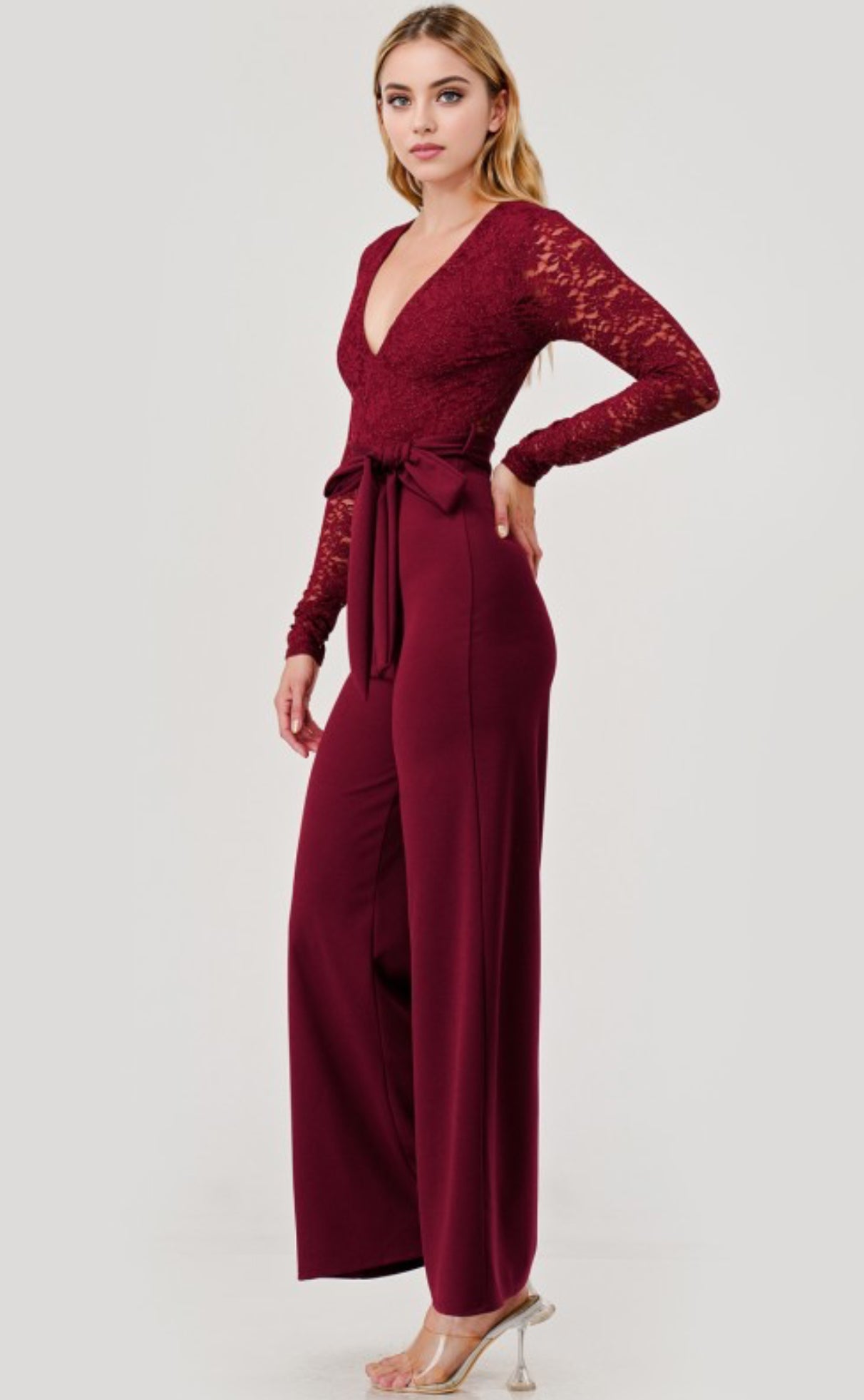 La Vie En Rouge Jumpsuit