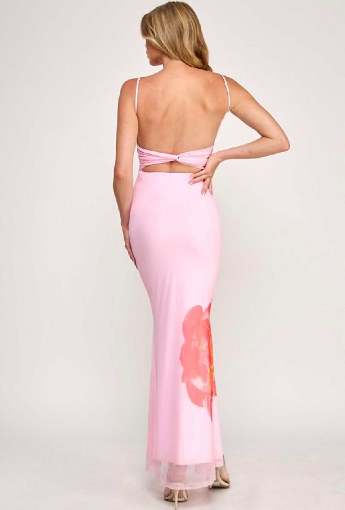 Sunset Blush Maxi Dress