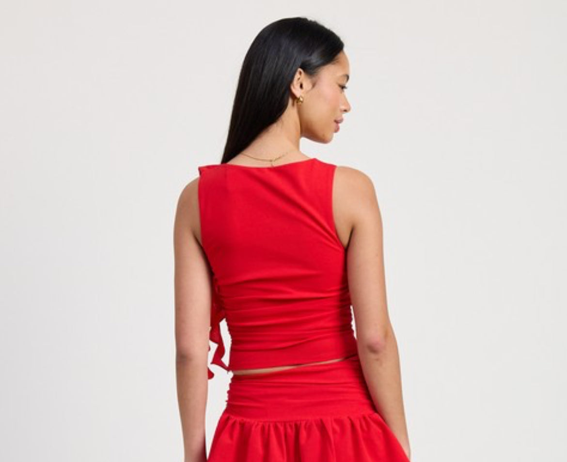 Scarlett Ruffle Top