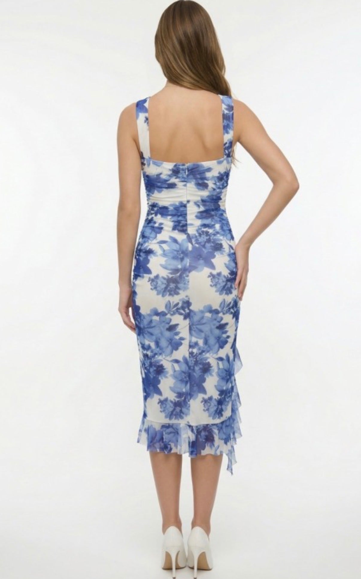 Blooming Grace Midi Dress