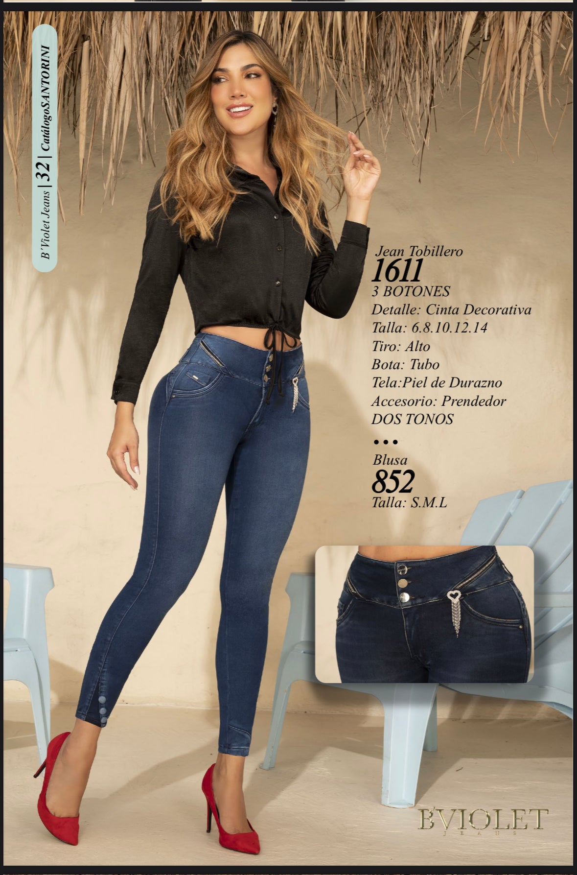 Bviolet Jean Ref 1611