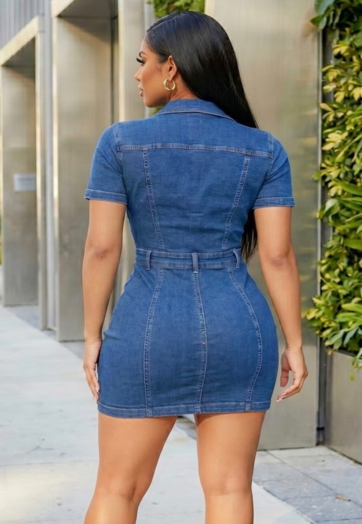 Denim Mini Dress