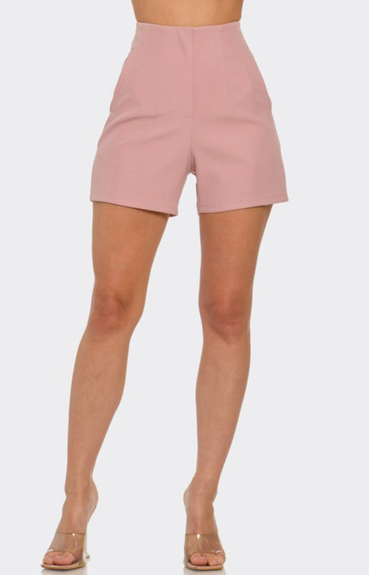 Blush&Beige Formal Shorts