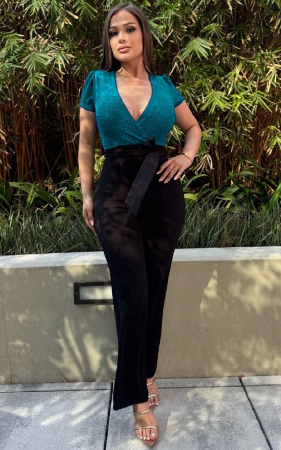 Glimmer Glide Jumpsuit