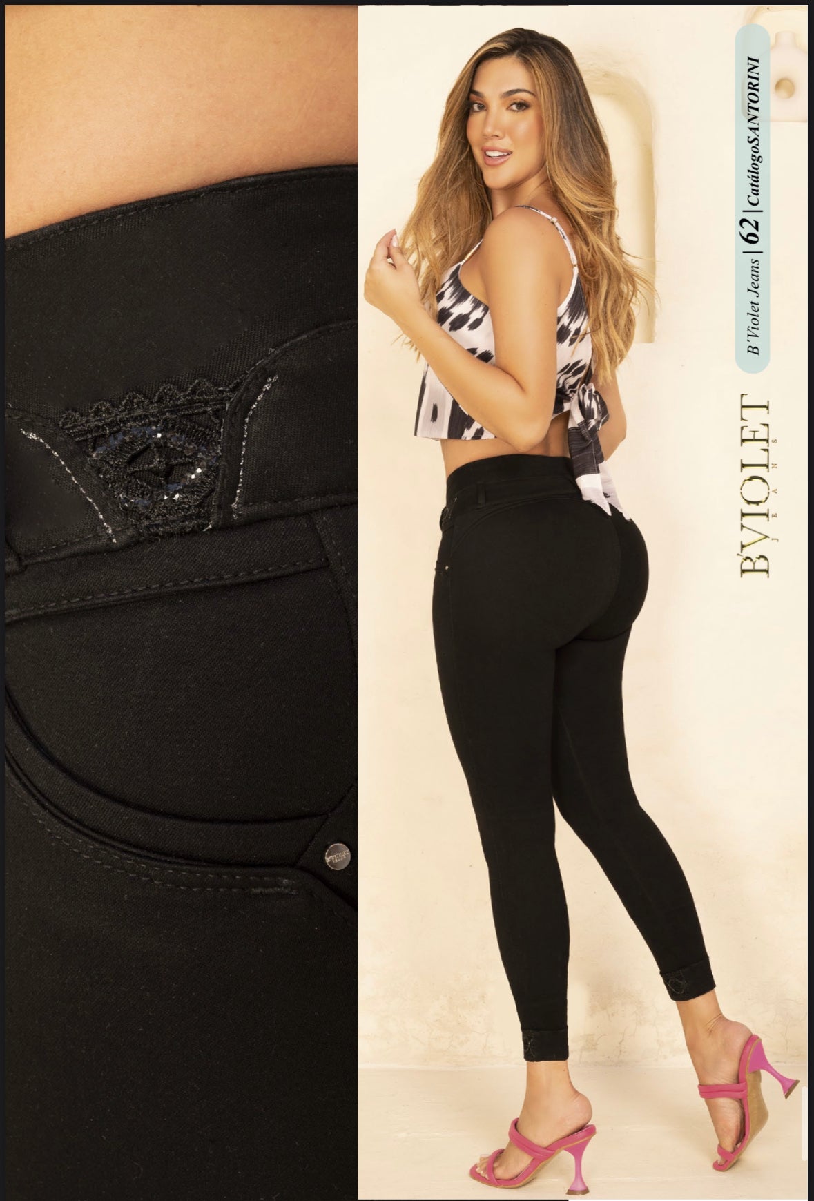 Bviolet Jean Ref 1591