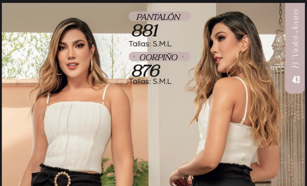 Bviolet Blusa 876