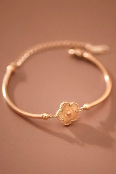 Gold Clover Bracelet