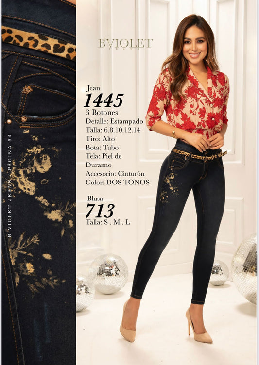 Bviolet Jean Ref 1445